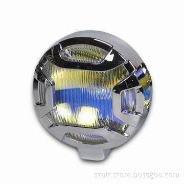 Fog Lamps, Metal Chrome Plate or Plastic Material, 12V Voltage and 5W Power